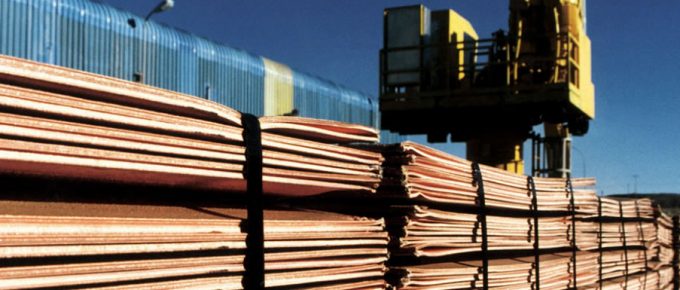 Exportaciones de cobre en mayo registrarón un superávit de US$1.314 millones